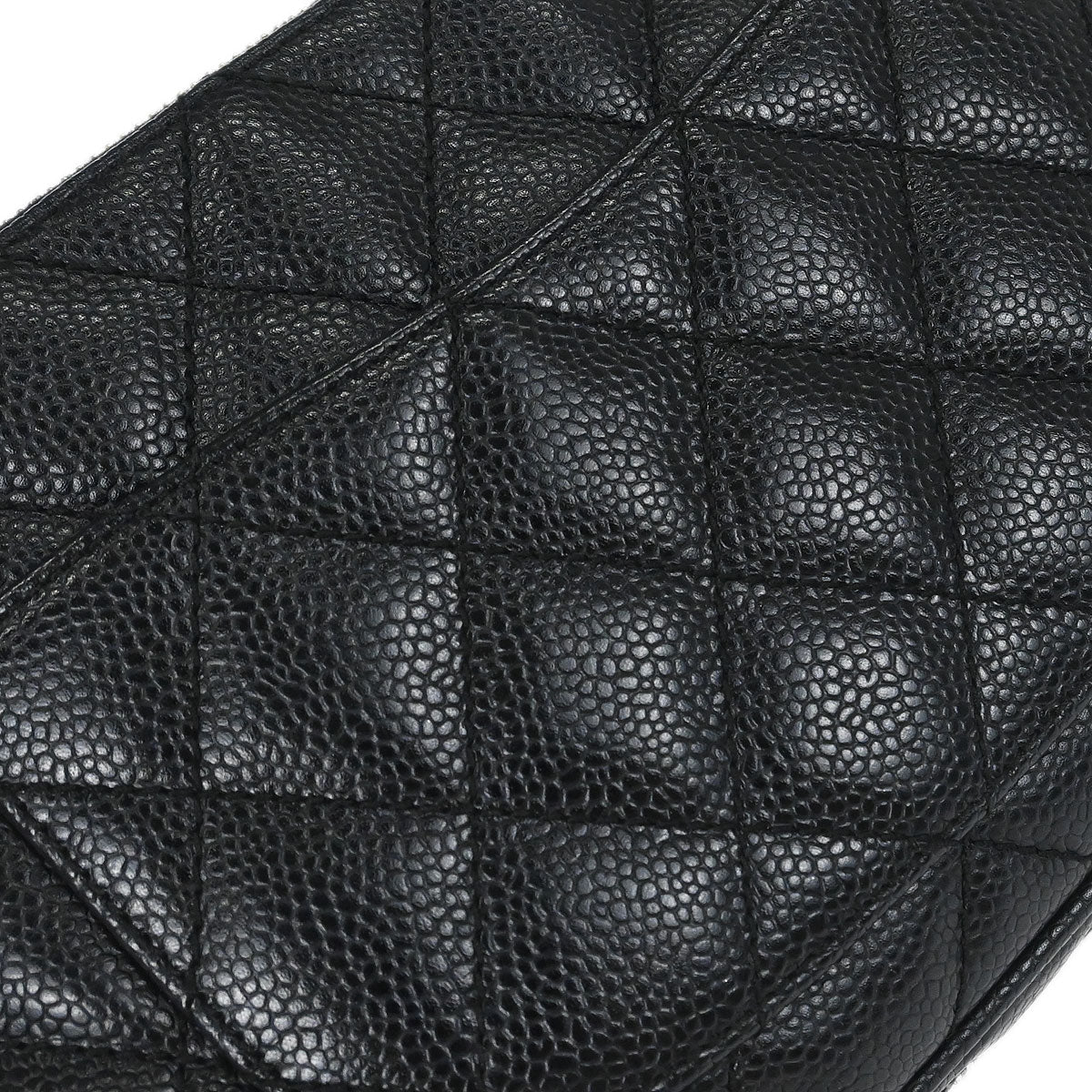 Chanel Black Caviar Skin Handbag