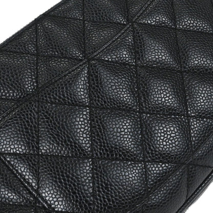 Chanel Black Caviar Skin Handbag