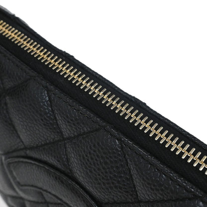 Chanel Black Caviar Skin Handbag