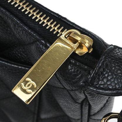 Chanel Black Caviar Skin Handbag
