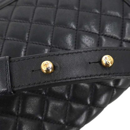 Boy Chanel 2017 Black Lambskin Medium Chain Shoulder Bag
