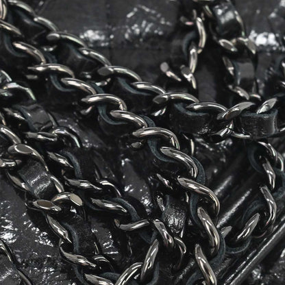 Boy Chanel 2014 Black Calfskin WOC Wallet on Chain Bag