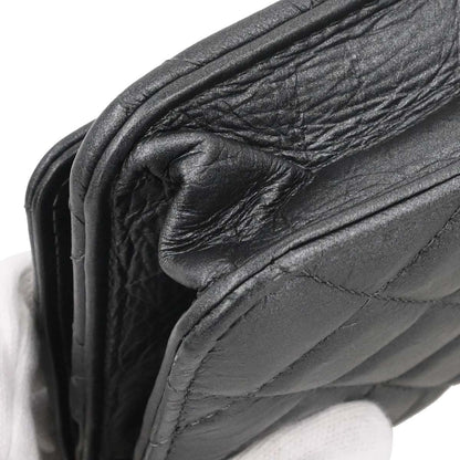 Chanel Gray Lambskin Classic WOC Wallet on Chain Bag