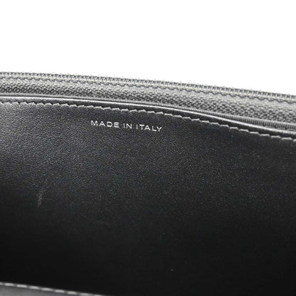Chanel Gray Lambskin Classic WOC Wallet on Chain Bag