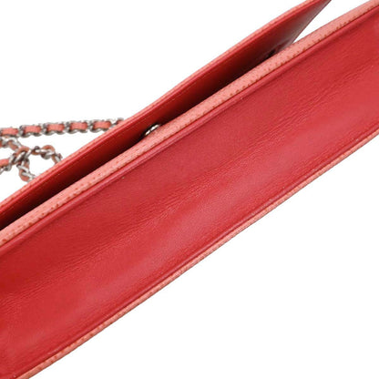 Chanel Pink Caviar Skin Timeless WOC Wallet on Chain Shoulder Bag