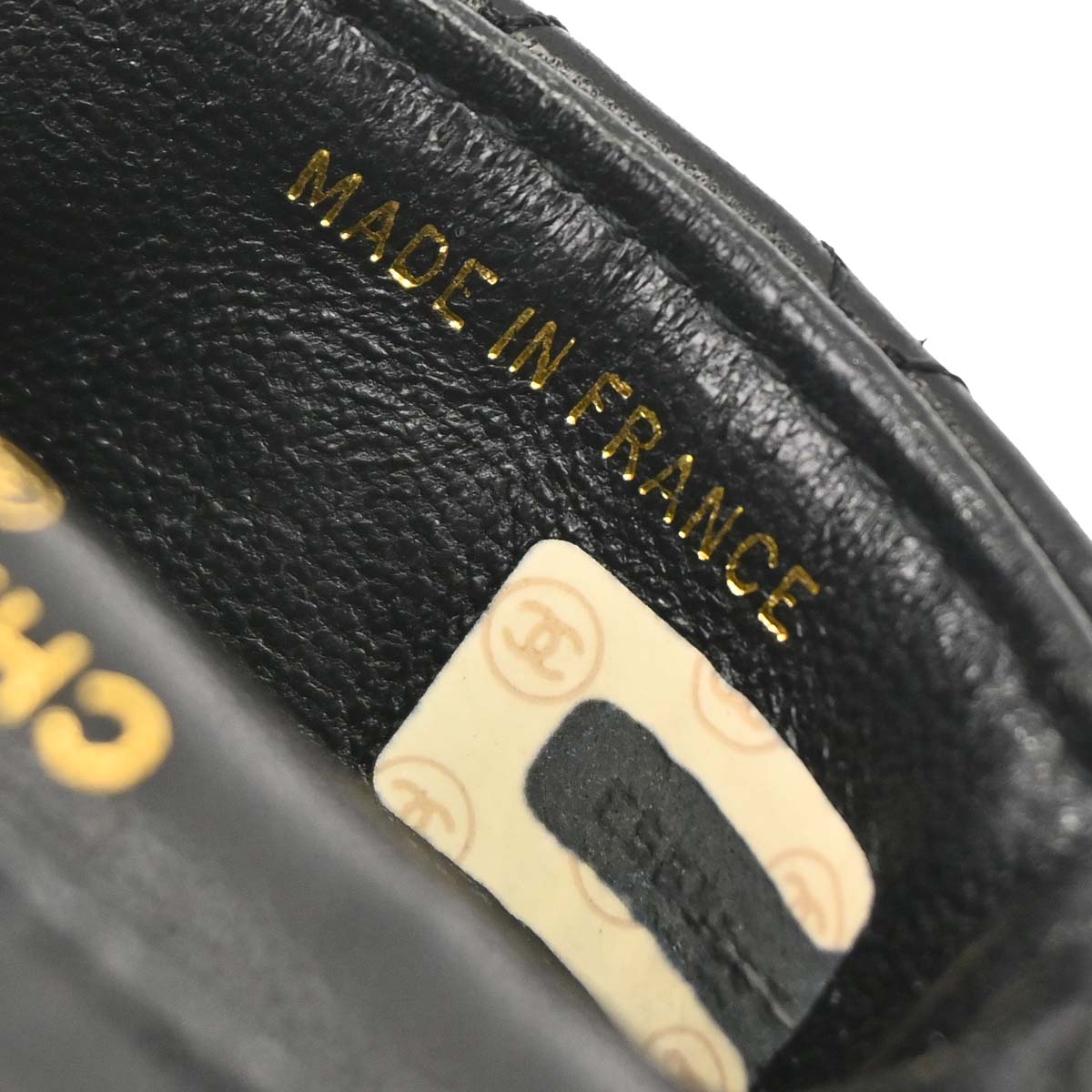 Chanel 1989-1991 Black Lambskin Micro Classic Flap Shoulder Bag Pochette