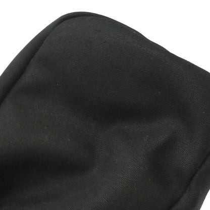 Hermes 2001 Black Toile Officier Herbag MM 2 in 1 Shoulder Handbag