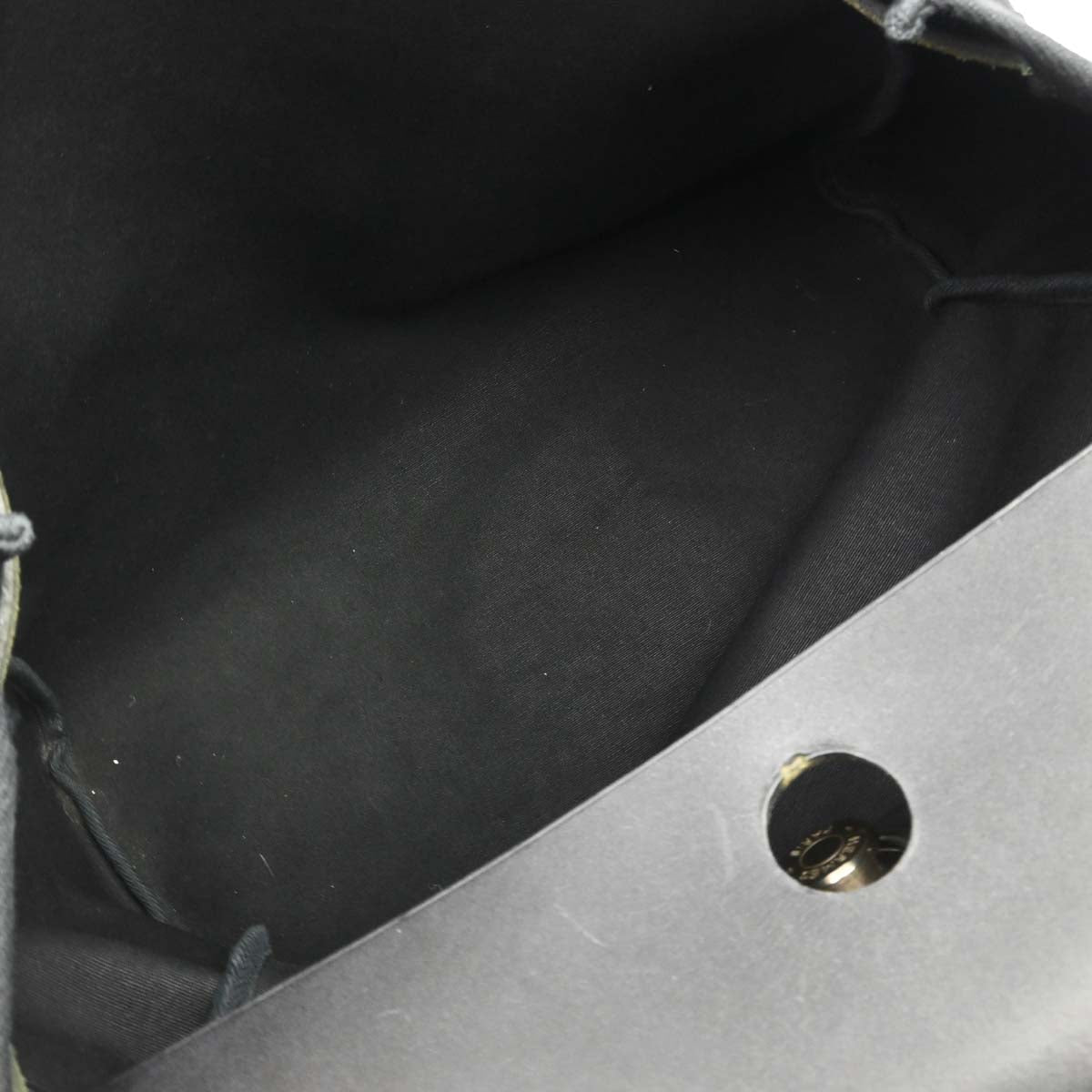 Hermes 2001 Black Toile Officier Herbag MM 2 in 1 Shoulder Handbag