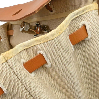 Hermes Beige Toile H Herbag MM 2 in 1 Shoulder Handbag