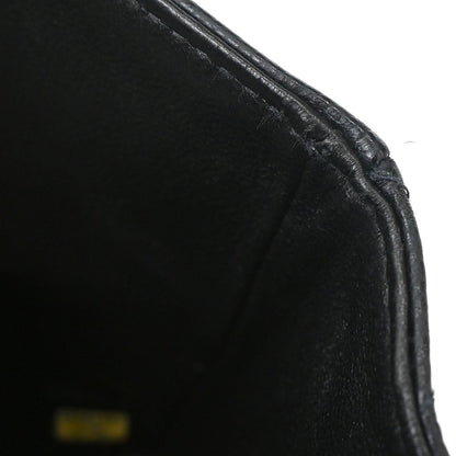 Chanel Black Caviar Skin Medium Classic Double Flap Shoulder Bag