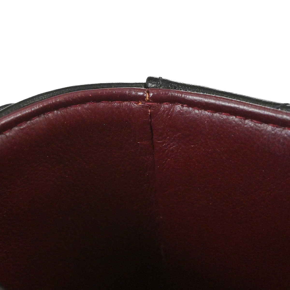 Chanel 1997-1999 Black Lambskin Straight Flap Handbag