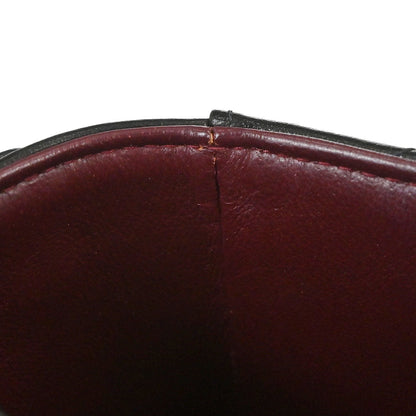 Chanel 1997-1999 Black Lambskin Straight Flap Handbag