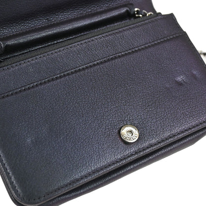 Boy Chanel 2017-2018 Navy Calfskin WOC Wallet on Chain Bag