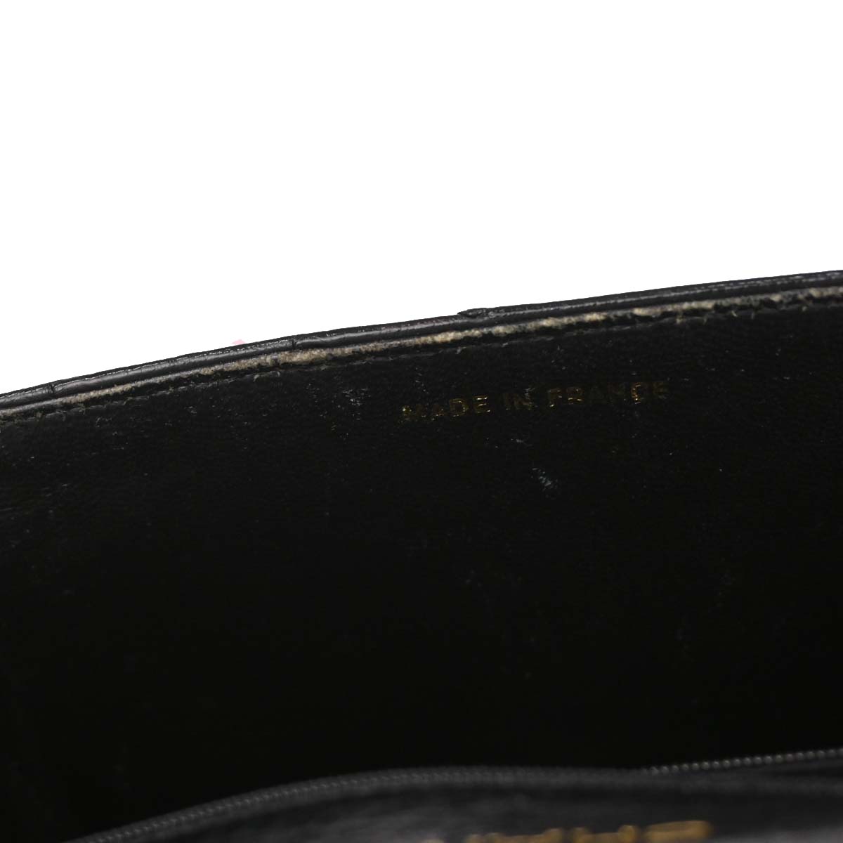 Chanel * 1986-1988 Black Ostrich Mademoiselle Mini Classic Square Flap Bag 17