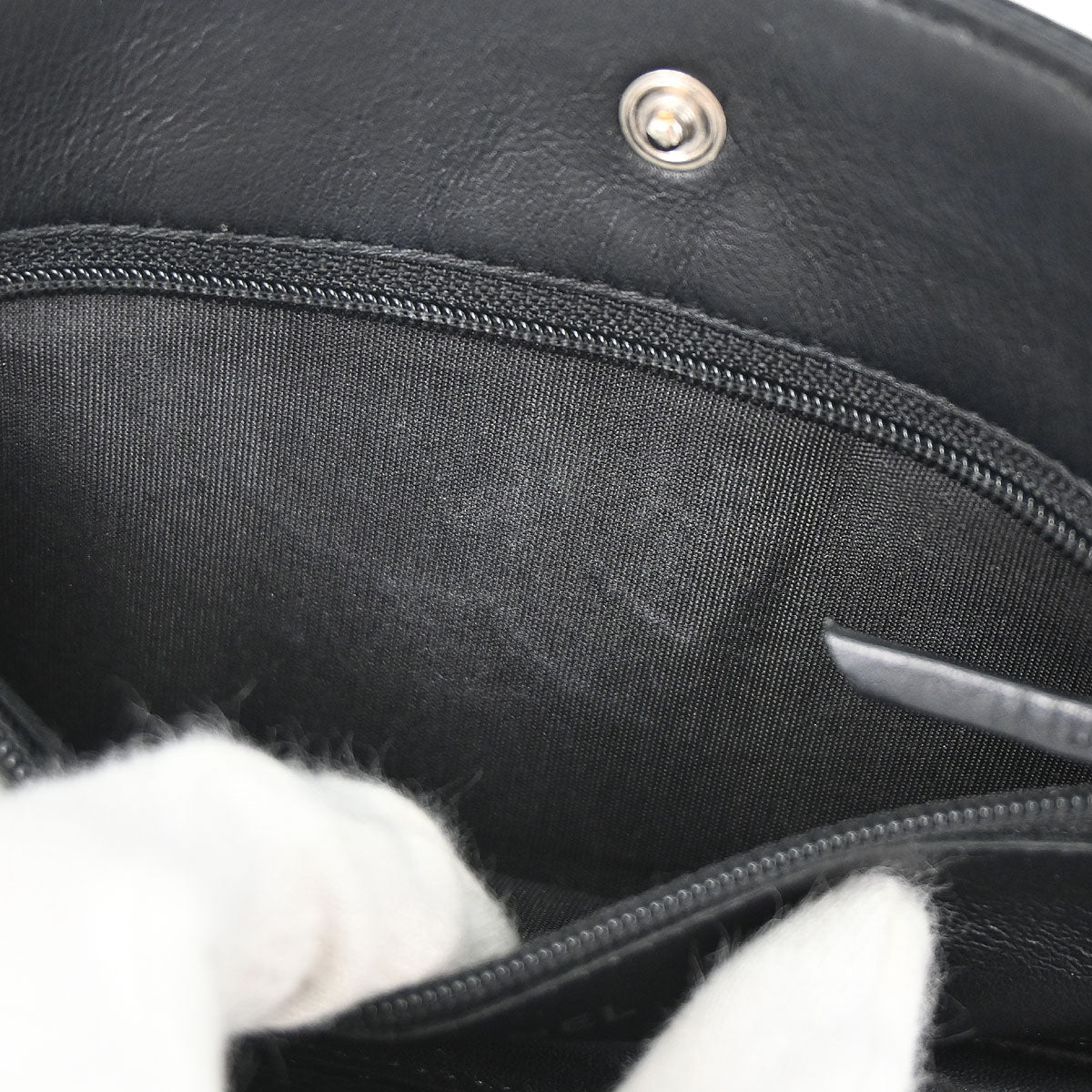 Chanel Black Caviar Skin Timeless WOC Wallet on Chain Shoulder Bag