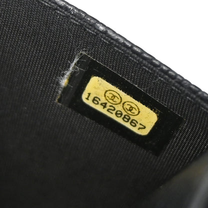 Chanel Black Caviar Skin Timeless WOC Wallet on Chain Shoulder Bag