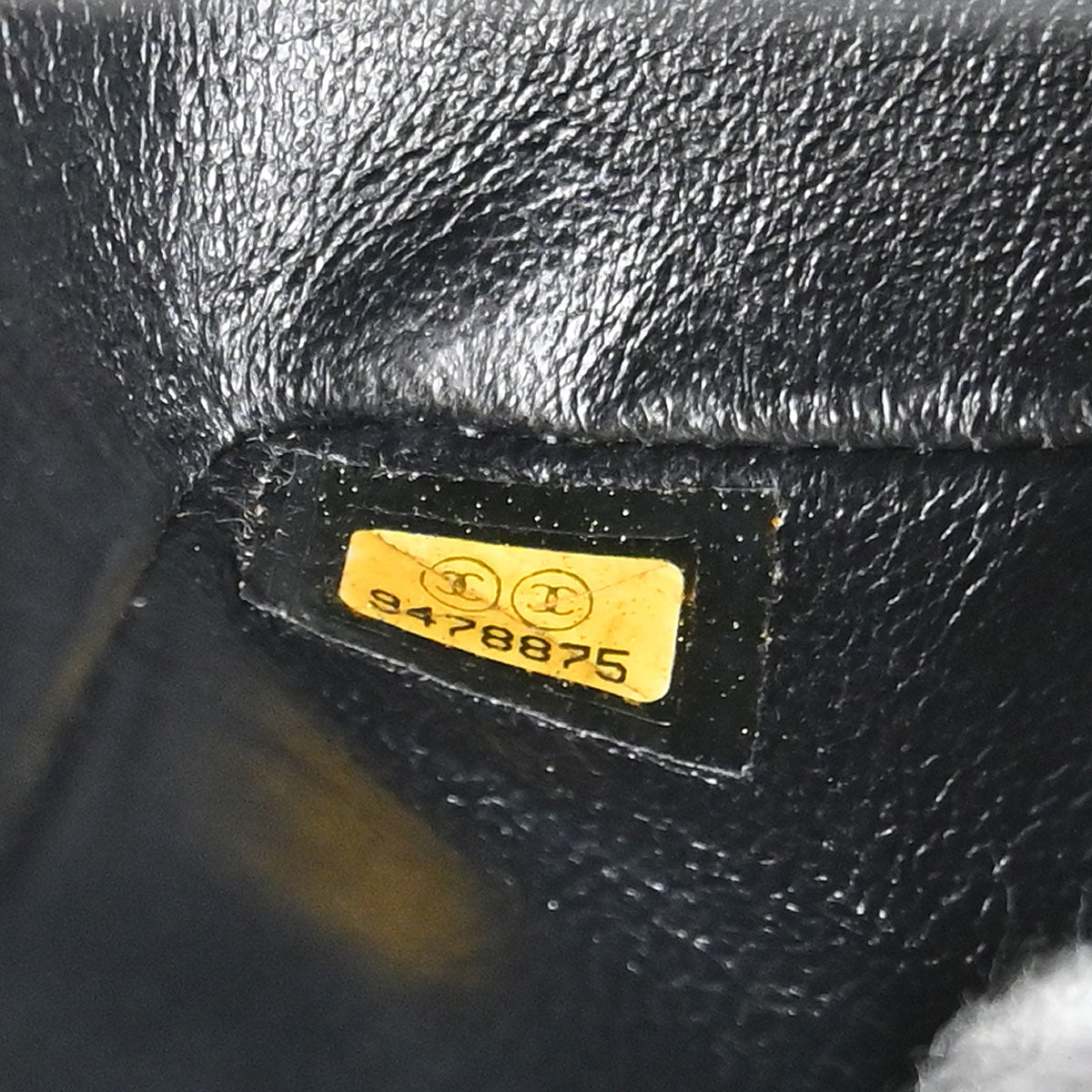 Chanel 2005-2006 Black Tweed Medium Classic Double Flap Shoulder Bag