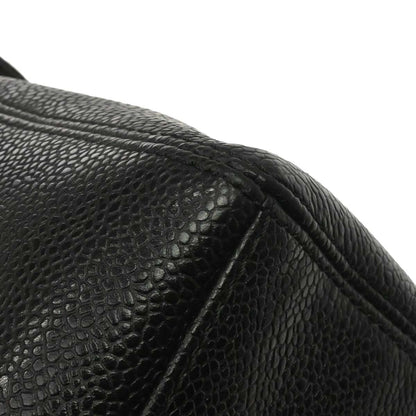 Chanel Black Caviar Skin Handbag
