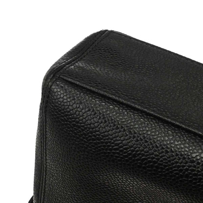 Chanel Black Caviar Skin Handbag
