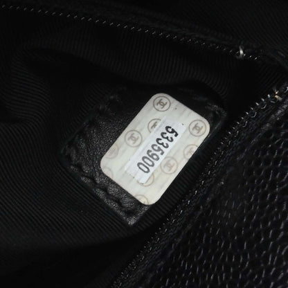 Chanel Black Caviar Skin Handbag