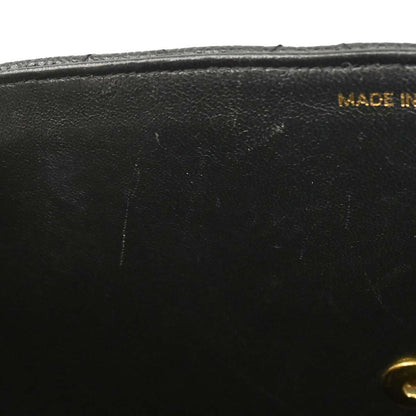Chanel Black Caviar Skin Jumbo Classic Flap Shoulder Bag