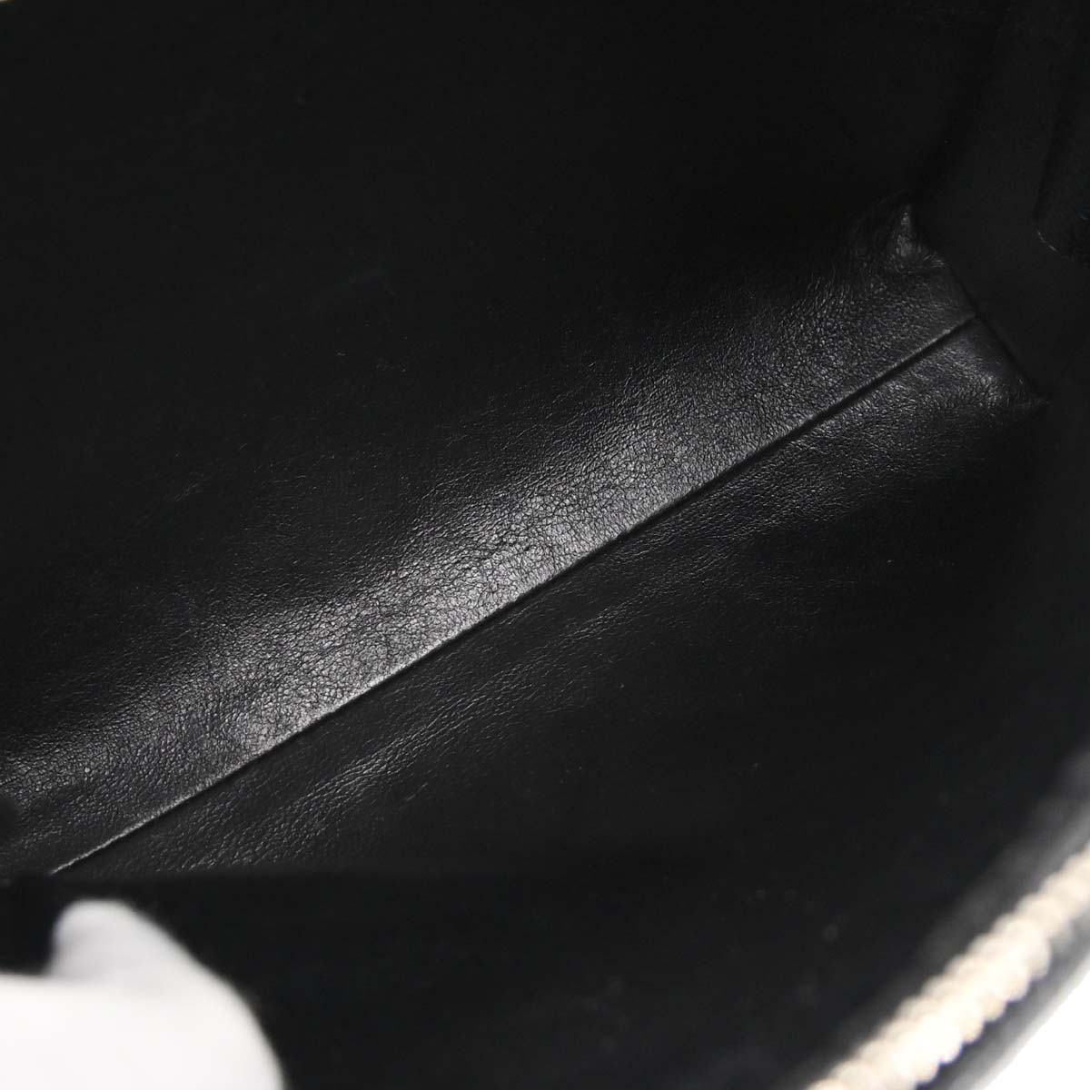 Chanel 2008-2009 Black Caviar Skin Shoulder Bag