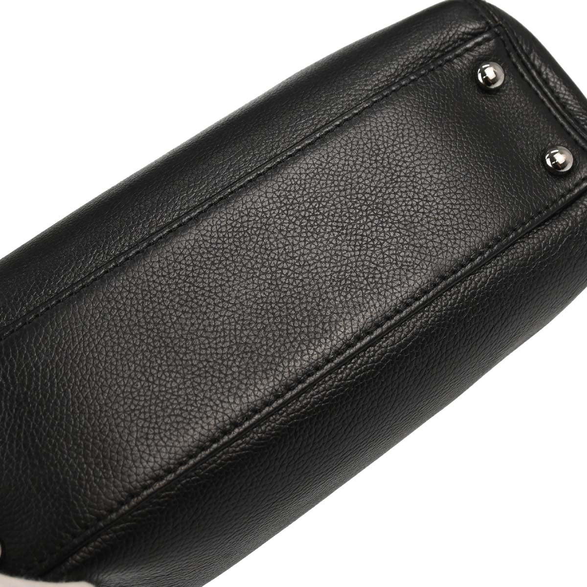 Chanel 2005-2006 Black Calfskin Mademoiselle Lock Executive Tote Bag