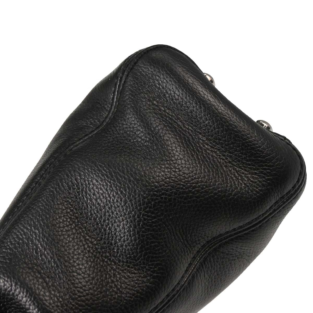 Chanel 2005-2006 Black Calfskin Mademoiselle Lock Executive Tote Bag