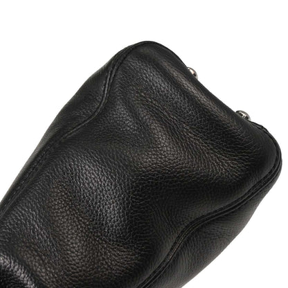 Chanel 2005-2006 Black Calfskin Mademoiselle Lock Executive Tote Bag