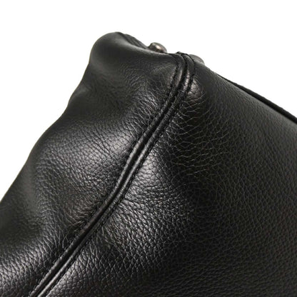 Chanel 2005-2006 Black Calfskin Mademoiselle Lock Executive Tote Bag