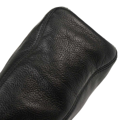 Chanel 2005-2006 Black Calfskin Mademoiselle Lock Executive Tote Bag
