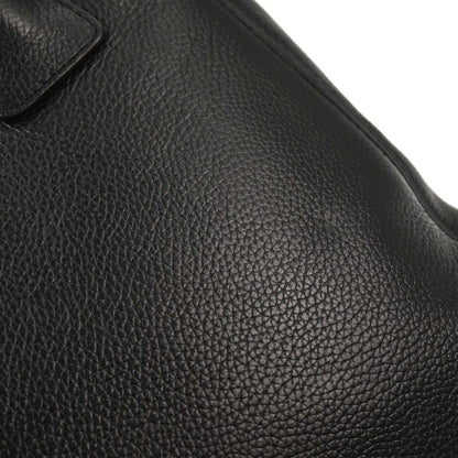Chanel 2005-2006 Black Calfskin Mademoiselle Lock Executive Tote Bag