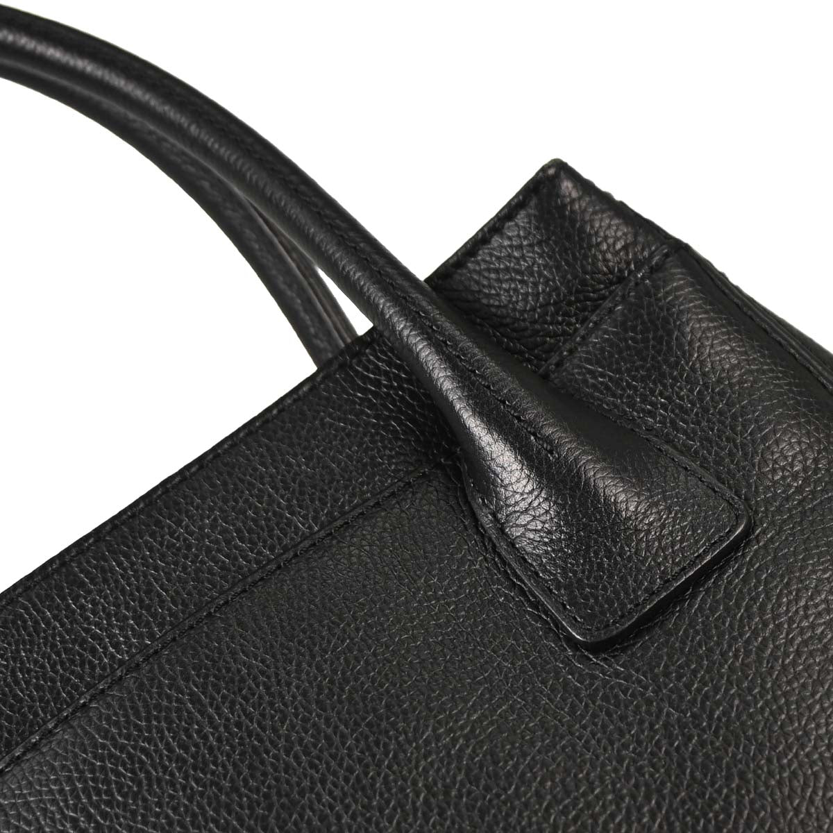 Chanel 2005-2006 Black Calfskin Mademoiselle Lock Executive Tote Bag
