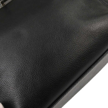 Chanel 2005-2006 Black Calfskin Mademoiselle Lock Executive Tote Bag