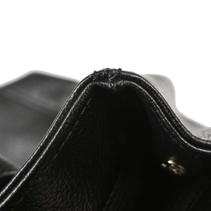 Chanel 2005-2006 Black Calfskin Mademoiselle Lock Executive Tote Bag