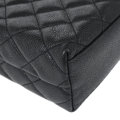 Chanel Black Caviar Skin Shoulder Bag