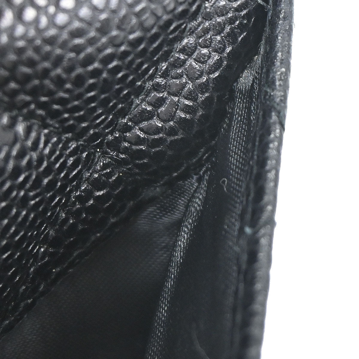 Chanel Black Caviar Skin Shoulder Bag