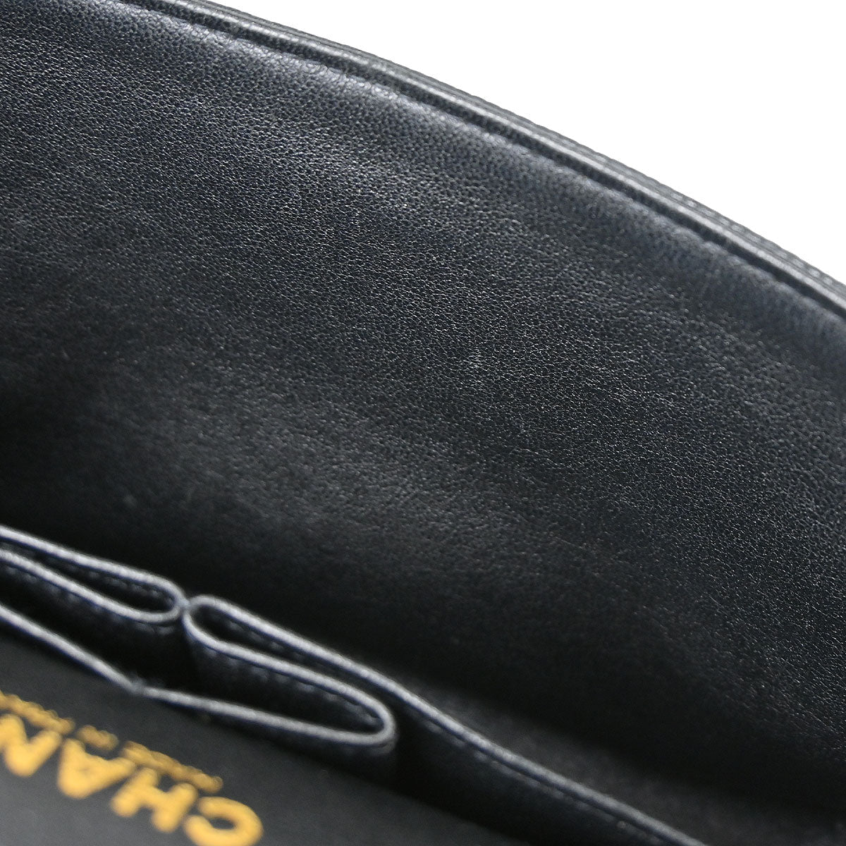 Chanel Black Caviar Skin Medium Classic Double Flap Shoulder Bag