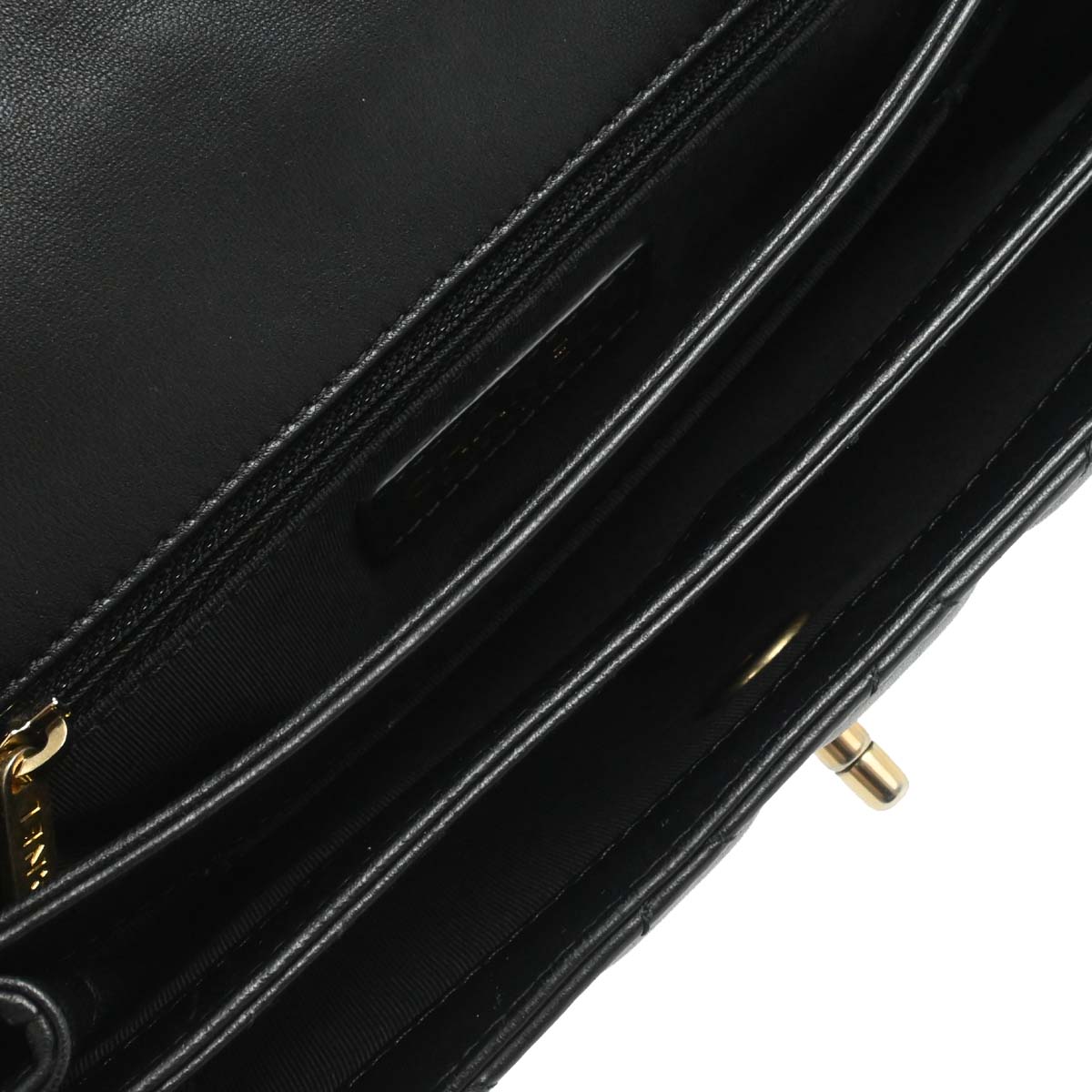 Chanel 2018 Black Lambskin Shoulder Bag