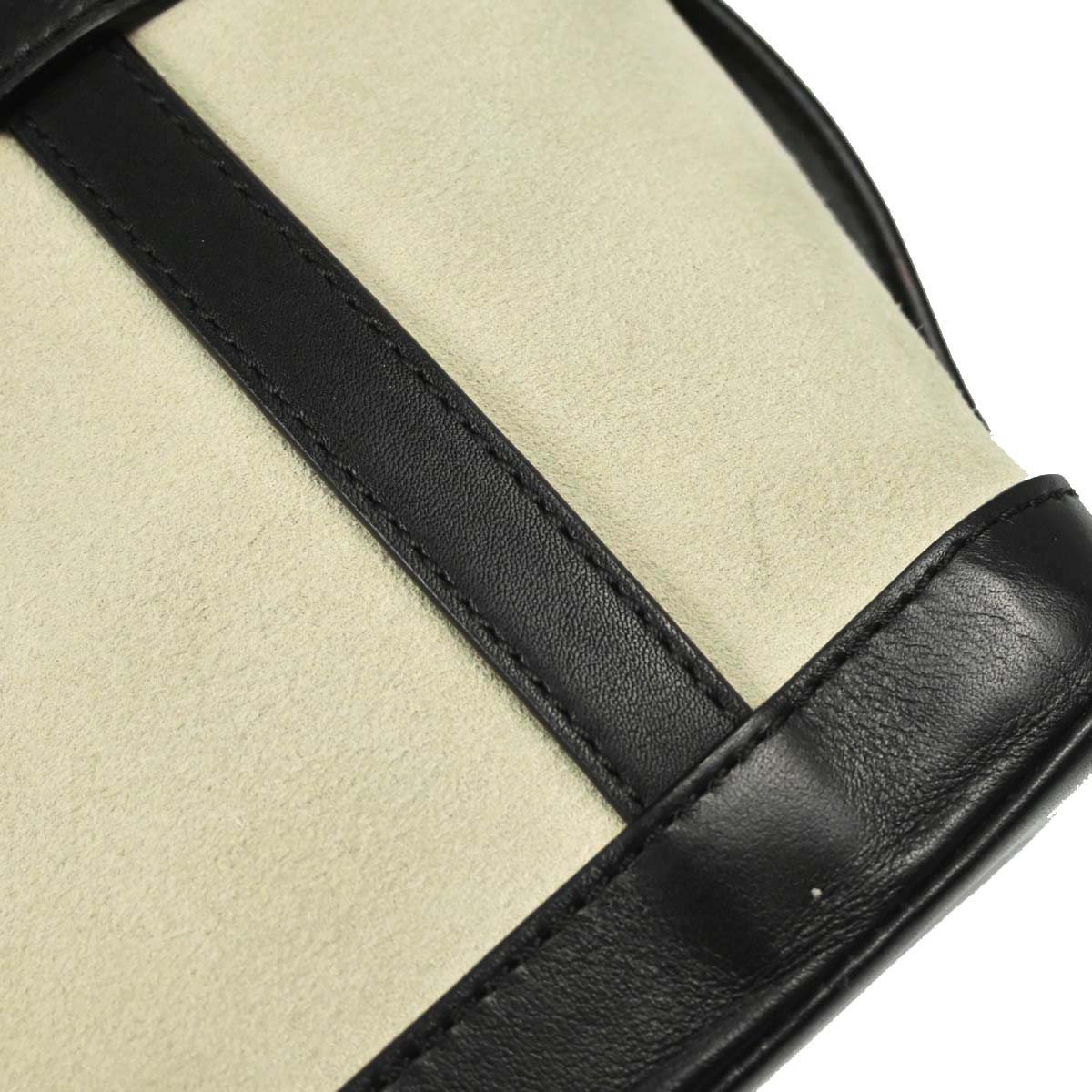 Loewe Gray Suede Anagram Tote Bag
