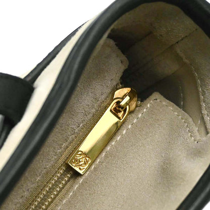 Loewe Gray Suede Anagram Tote Bag