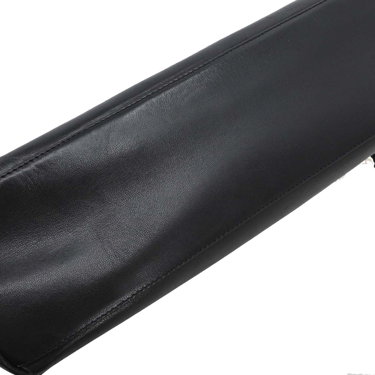 Chanel 1994-1996 Black Lambskin Shoulder Tote Bag