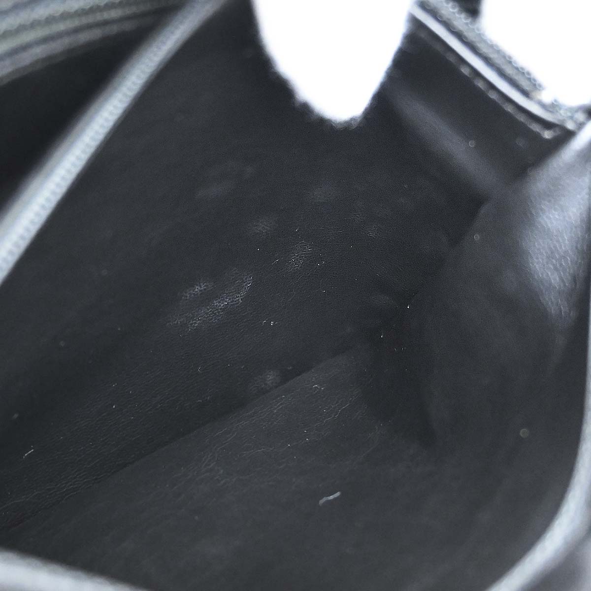 Chanel 1994-1996 Black Lambskin Shoulder Tote Bag