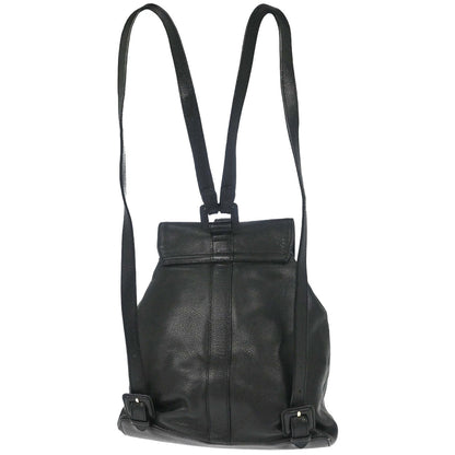 Chanel 1997-1999 Black Caviar Skin Backpack