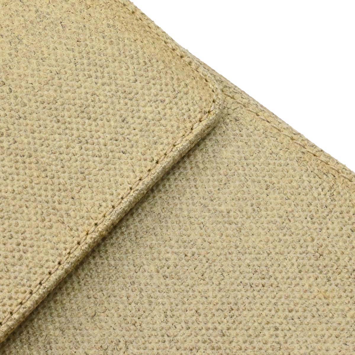 Chanel Beige Canvas Top Handle Straight Flap Handbag