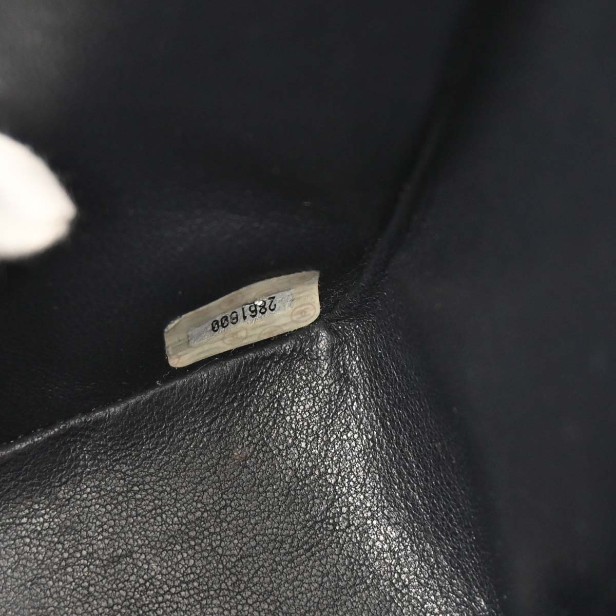 Chanel 1991-1994 Navy Caviar Skin Small Diana Shoulder Bag