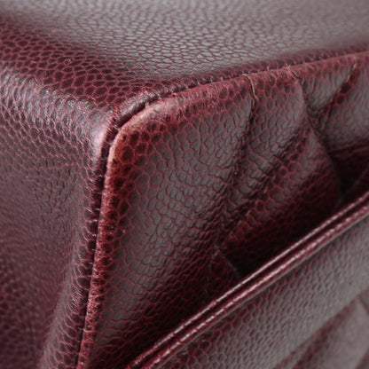 Chanel Bordeaux Caviar Skin Small Diana Shoulder Bag
