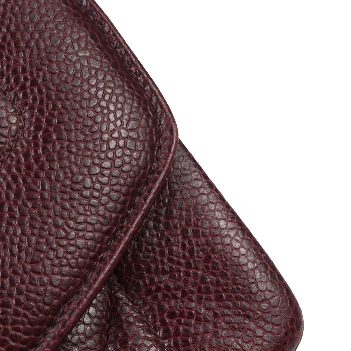 Chanel Bordeaux Caviar Skin Small Diana Shoulder Bag