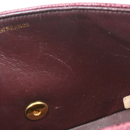 Chanel Bordeaux Caviar Skin Small Diana Shoulder Bag