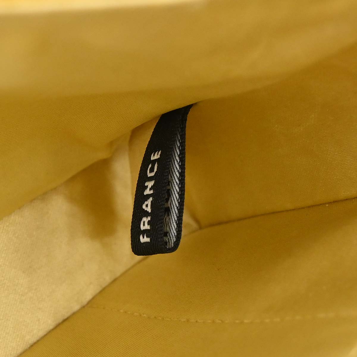 Chanel Yellow Jacquard Nylon Travel Line East West Shoulder Bag